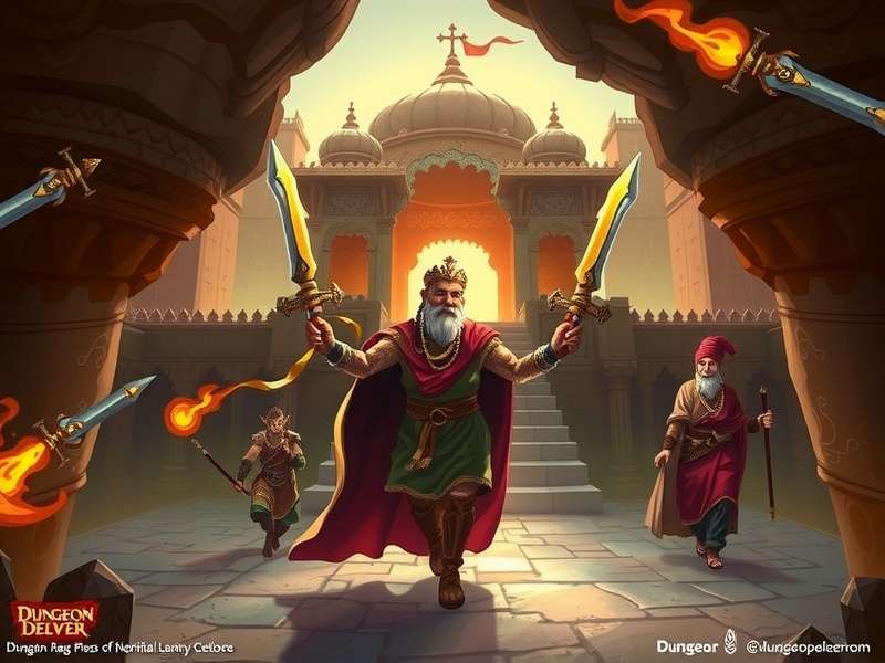 Vaishya Rogue Class in Dungeon Delver Pro